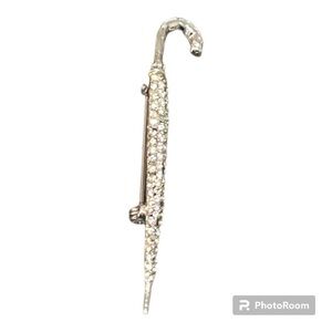 Vintage Unique studded umbrella brooches pin